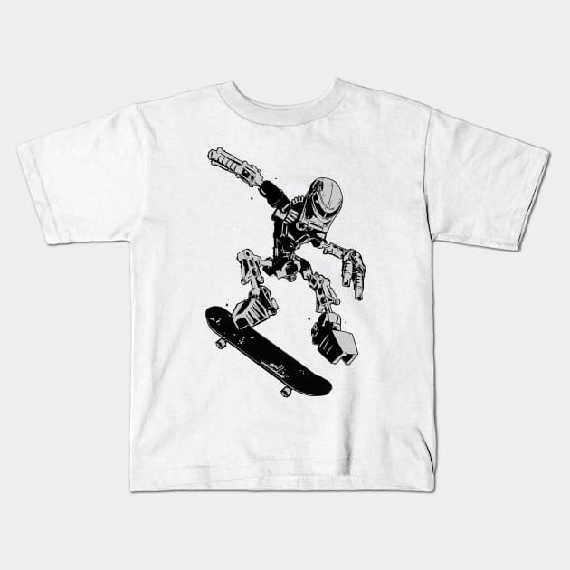 Lewa SHREDDING Kids T-Shirt by Creative Mechanics